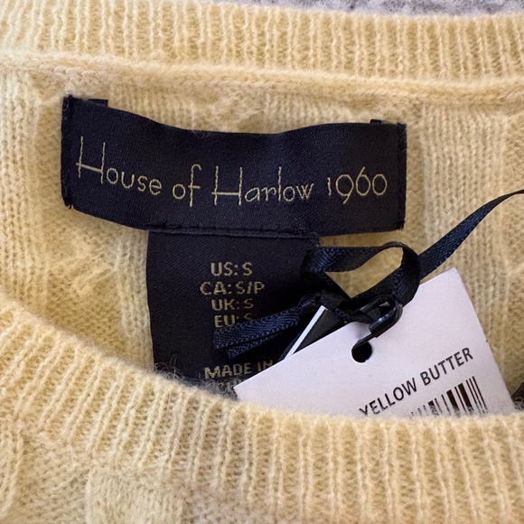 Yellow Knit Top- House of Harlow 1960 - Picture 5 of 5